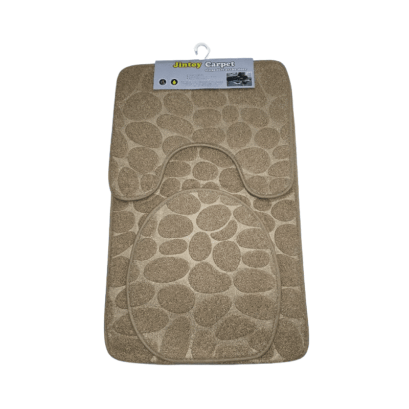 Set alfombra para baño formas