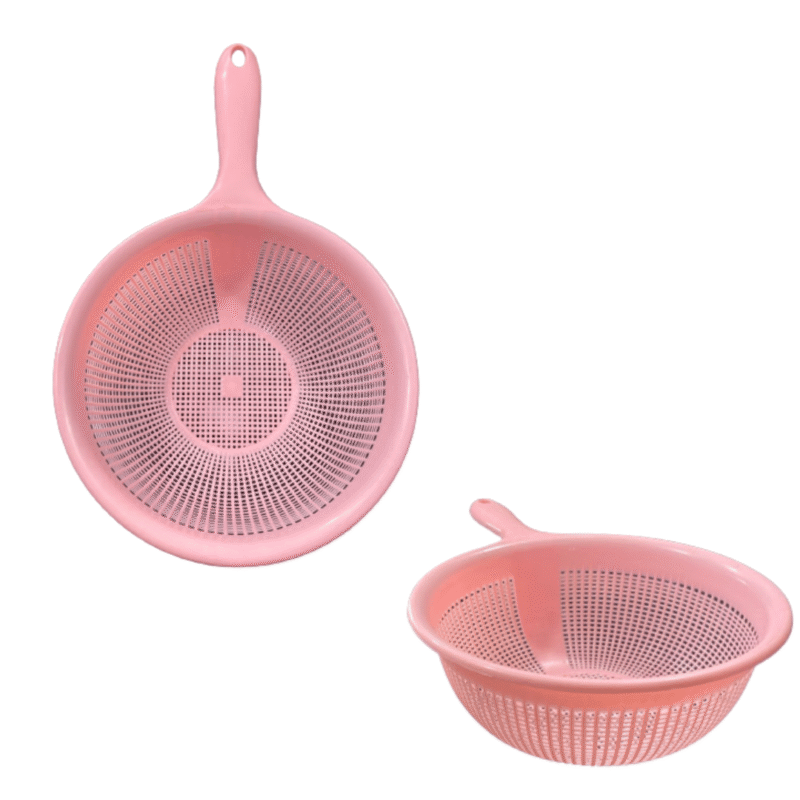 Colador plastico.