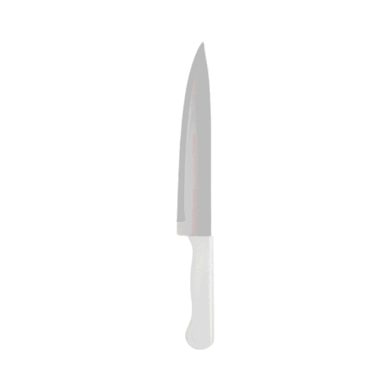 Cuchilla 10 mango blanco
