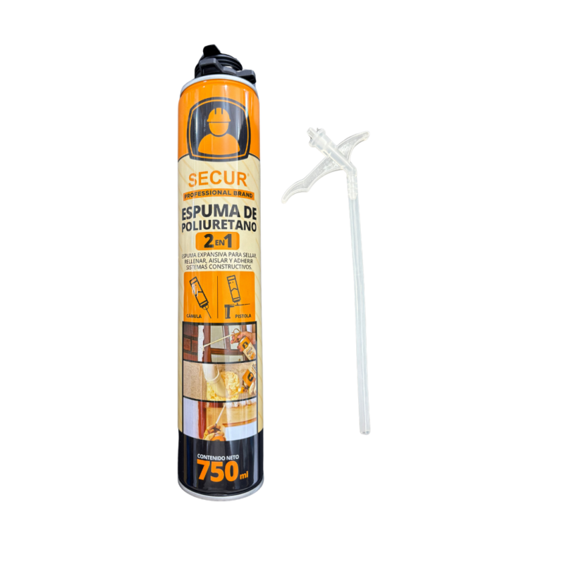 Espuma poliuretano 750ml