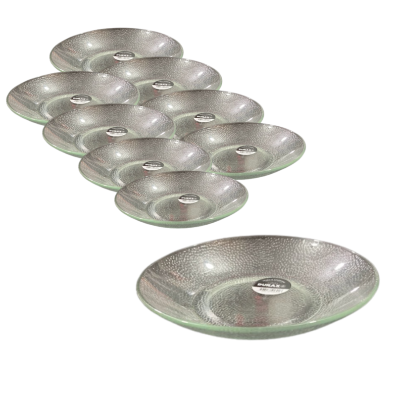 Plato por caja Hondo vidrio durax (24 Unidades)