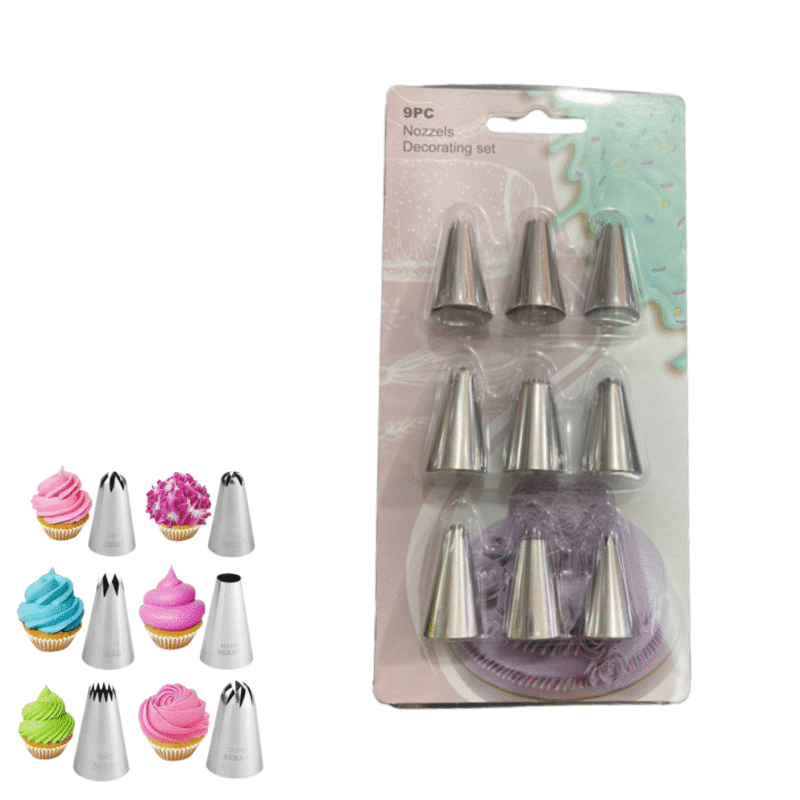 Set de 9 picos