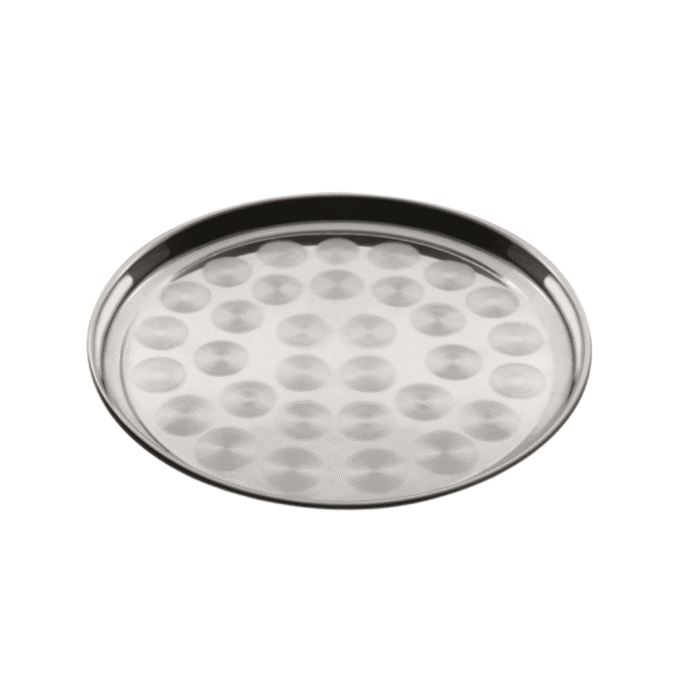 Pizzera acero inoxidable 36cm