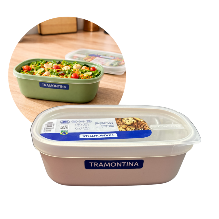 Tupper merienda 650ml Tramontina