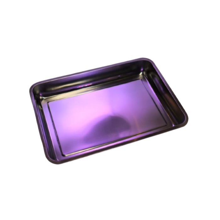 Asadera de acero inoxidable 50x35x7cm