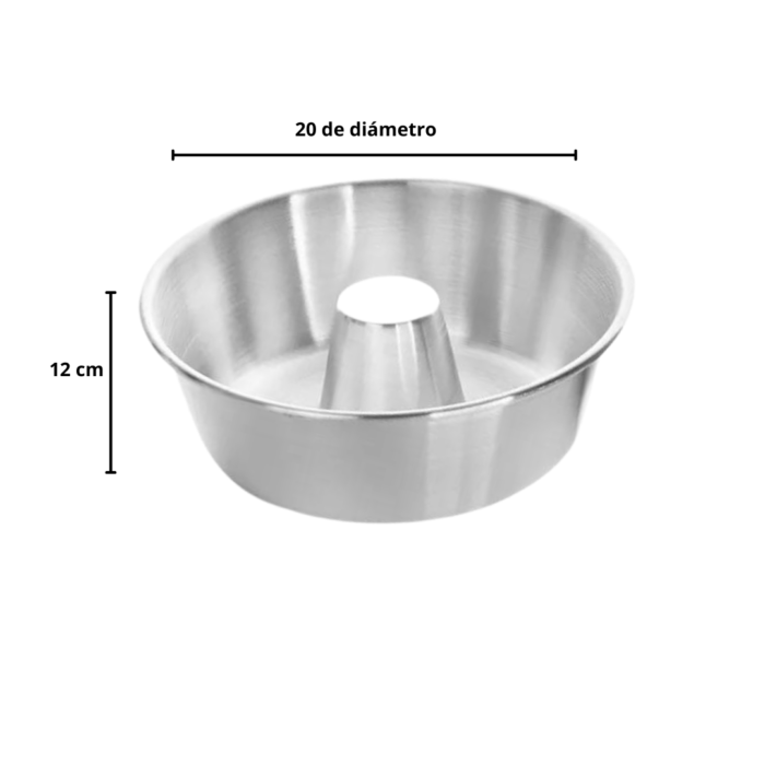Budinera con tubo 20cm