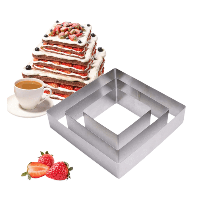 Molde para torta cuadrado.