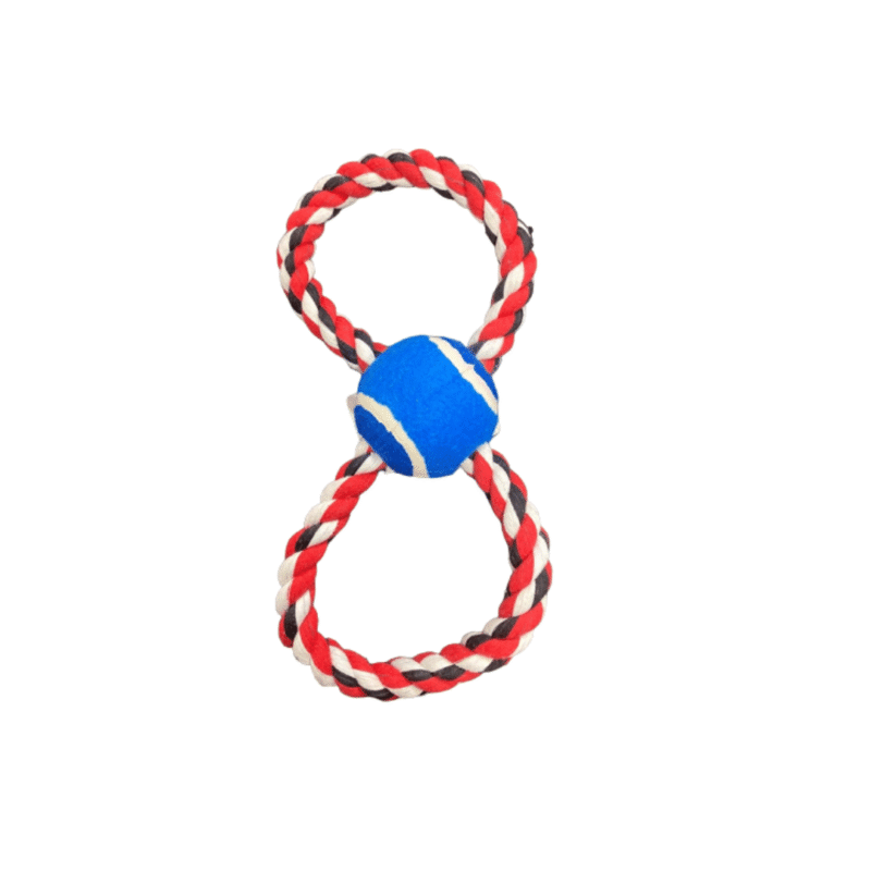pelota con cuerda doble